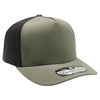 PB315 Plain Punch Cambridge 5Panel High Frame (Olive/Black)