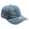 PB136WV Lady Plain Hat (Denim)