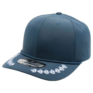 PB326 Bayleaf-4 Diamond Hat (Blue)