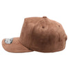 PB283 5-Panel Suede Snapback (Brown)