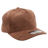 PB283 5-Panel Suede Snapback (Brown)