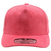 PB283 5-Panel Suede Snapback (Red)