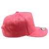 PB283 5-Panel Suede Snapback (Red)