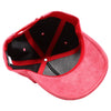 PB283 5-Panel Suede Snapback (Red)