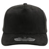 PB283 5-Panel Suede Snapback (Black)