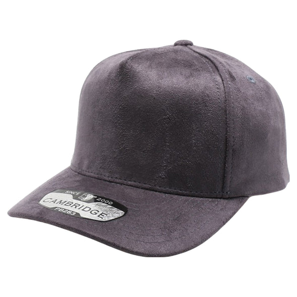 PB283 5-Panel Suede Snapback (D.Gray)