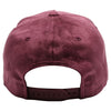 PB283 5-Panel Suede Snapback (Burgundy)