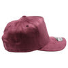 PB283 5-Panel Suede Snapback (Burgundy)