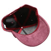 PB283 5-Panel Suede Snapback (Burgundy)