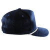 PB281  5-Panel Velvet Rope Snapback (Navy)