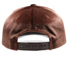 PB281  5-Panel Velvet Rope Snapback (Brown)