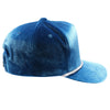 PB281  5-Panel Velvet Rope Snapback (Teal)