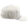 PB281  5-Panel Velvet Rope Snapback (Cream)