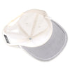 PB281  5-Panel Velvet Rope Snapback (Cream)