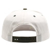 PB292 Two Tone 5-Panel Snapback Hat (Cream/Olive)