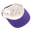 PB292 Two Tone 5-Panel Snapback Hat (Cream/Purple)