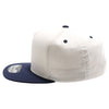 PB292 Two Tone 5-Panel Snapback Hat (Cream/Navy)