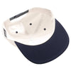 PB292 Two Tone 5-Panel Snapback Hat (Cream/Navy)