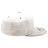 PB292 Two Tone 5-Panel Snapback Hat (Cream/Gray)