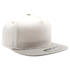 PB292 Two Tone 5-Panel Snapback Hat (Cream/Gray)