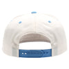 PB292 Two Tone 5-Panel Snapback Hat (Cream/Sky)