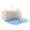 PB292 Two Tone 5-Panel Snapback Hat (Cream/Sky)