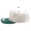 PB292 Two Tone 5-Panel Snapback Hat (Cream/Green)