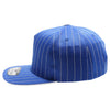 PB328 5-Panel Pinstripe Snapback Hat (Royal/White)