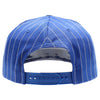 PB328 5-Panel Pinstripe Snapback Hat (Royal/White)