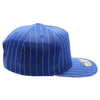 PB328 5-Panel Pinstripe Snapback Hat (Royal/White)