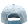 PB328 5-Panel Pinstripe Snapback Hat (Sky/White)