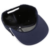 PB328 5-Panel Pinstripe Snapback Hat (Navy/White)