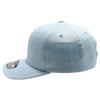 PB327 6-Panel Pinstripe Snapback Hat (Sky/White)