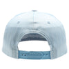 PB327 6-Panel Pinstripe Snapback Hat (Sky/White)