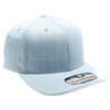 PB327 6-Panel Pinstripe Snapback Hat (Sky/White)