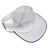 PB327 6-Panel Pinstripe Snapback Hat (White/Black)