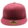 PB5000 TDC PitBull On-Field Wool Blend Flat Fitted Hats [Burgundy]