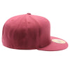 PB5000 TDC PitBull On-Field Wool Blend Flat Fitted Hats [Burgundy]