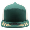 PB304 Pitbull Cambridge 6 Panel Camper Bay Leaf Trucker [Green/White]