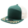 PB304 Pitbull Cambridge 6 Panel Camper Bay Leaf Trucker [Green/White]