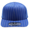 PB327 6-Panel Pinstripe Snapback Hat (Royal/White)