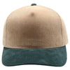 PB331 Five Panel Two-Tone Corduroy High Frame [D.Beige/D.Green]