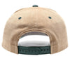 PB331 Five Panel Two-Tone Corduroy High Frame [D.Beige/D.Green]