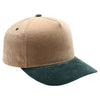 PB331 Five Panel Two-Tone Corduroy High Frame [D.Beige/D.Green]