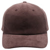 PB319 Unstructured Corduroy Six-Panel Dad Hat [Brown]