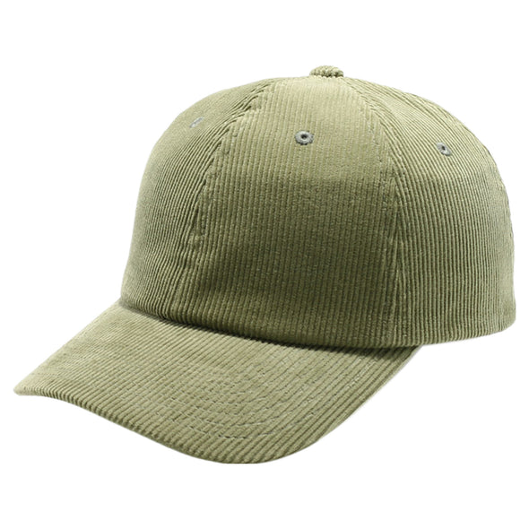 PB319 Unstructured Corduroy Six-Panel Dad Hat [Olive]