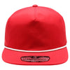 PB303 Pitbull Cambridge 5 Panel Rope Unstructured [Red]