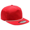 PB303 Pitbull Cambridge 5 Panel Rope Unstructured [Red]