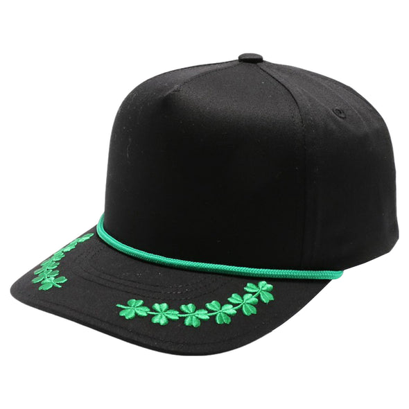 PB333IRI Five Panel Bayleaf Irish [Black]