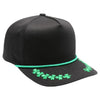 PB333IRI Five Panel Bayleaf Irish [Black]